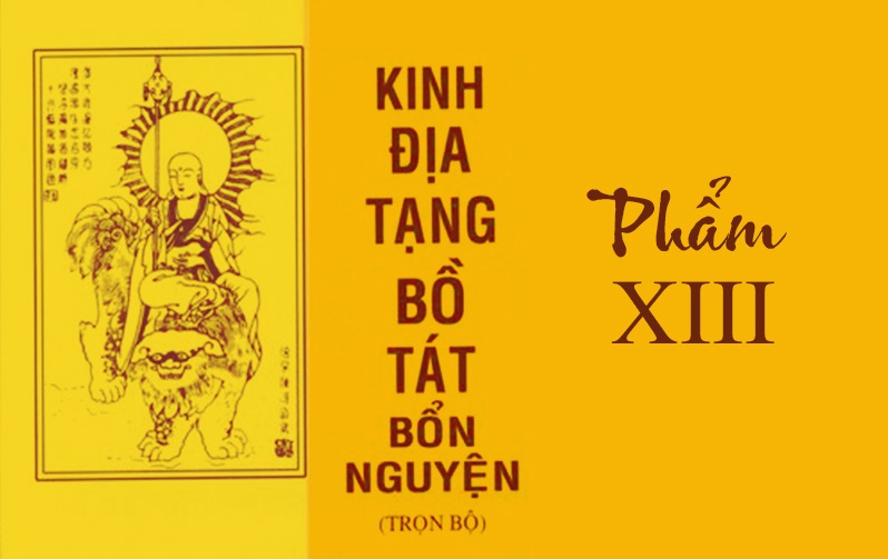 KINH ÐỊA TẠNG BỒ TÁT BỔN NGUYỆN – Phẩm thứ mười ba