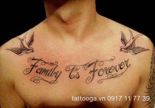 Ý NGHĨA ĐẶC BIỆT CỦA HÌNH XĂM CHỮ “FAMILY”