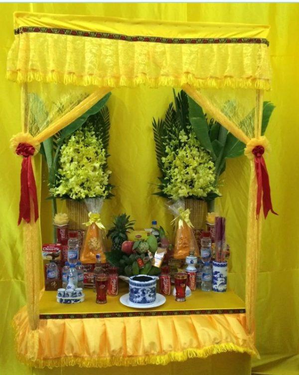 Cách lập bàn thờ vong cho người mới mất 100 ngày