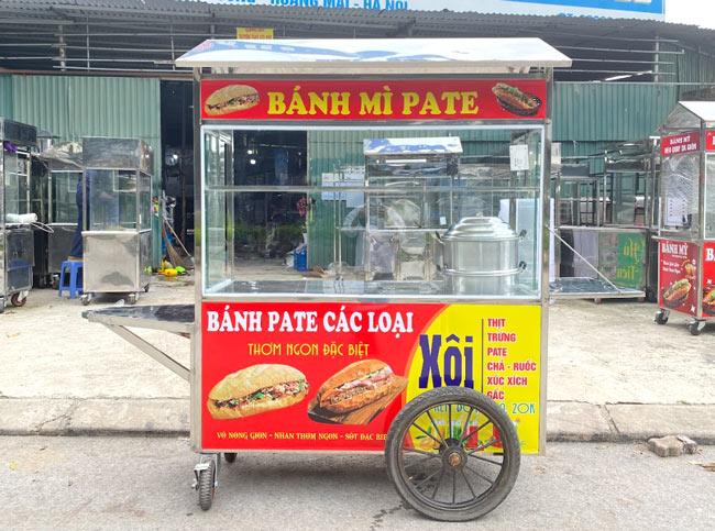 đầu tư xe bánh mì pate