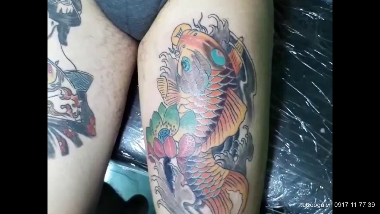 Ý nghĩa đặc biệt của hình xăm cá chép ngậm đồng tiền