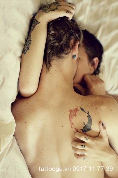 Hình xăm màu nước đẹp