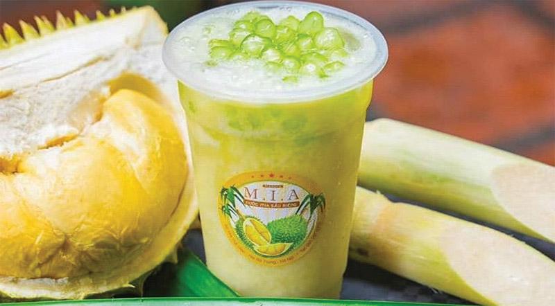 Cách làm nước mía Mix Sầu riêng ngon