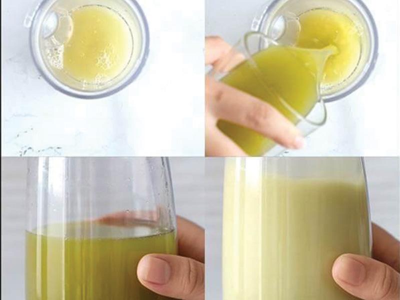 Cách làm nước mía đậu xanh giải nhiệt