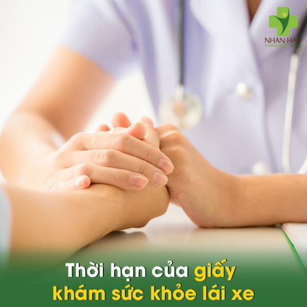 Thời hạn của giấy khám sức khỏe lái xe