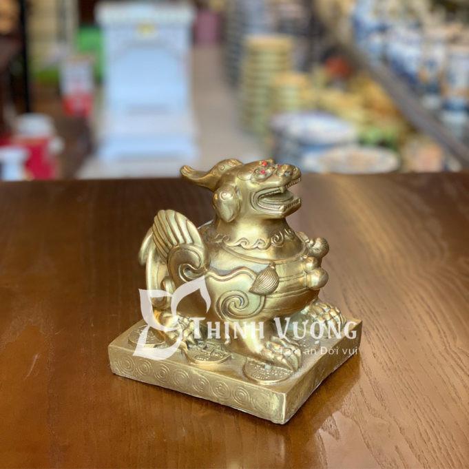 Khai quang điểm nhãn Tỳ Hưu bằng Đồng