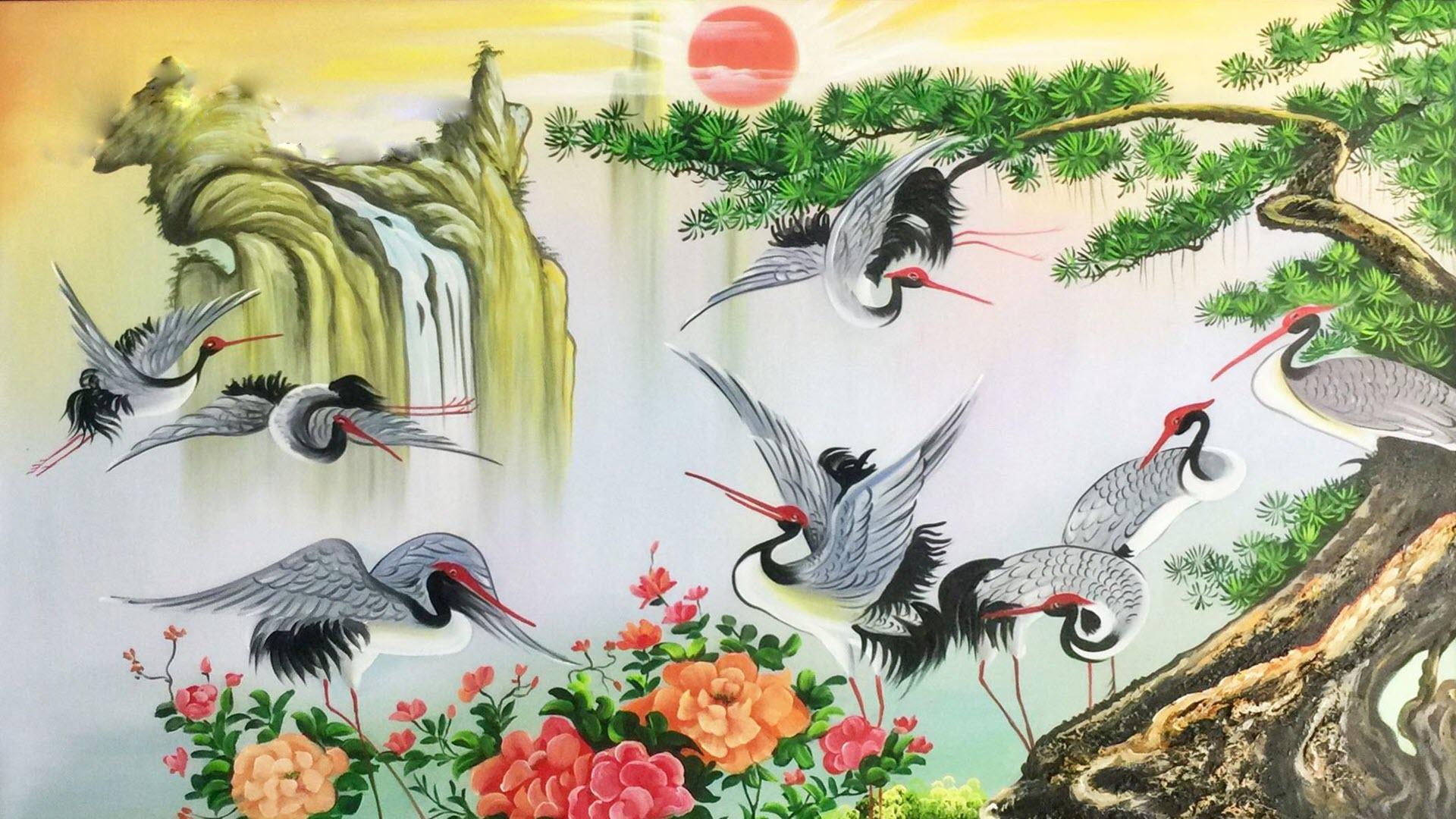 Bộ sưu tập hình nền phong thủy mệnh Mộc cho điện thoại di động
