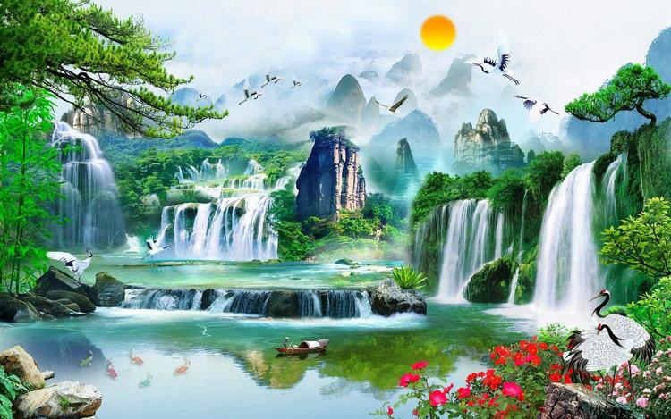 Bộ sưu tập hình nền phong thủy mệnh Mộc vô cùng đẹp