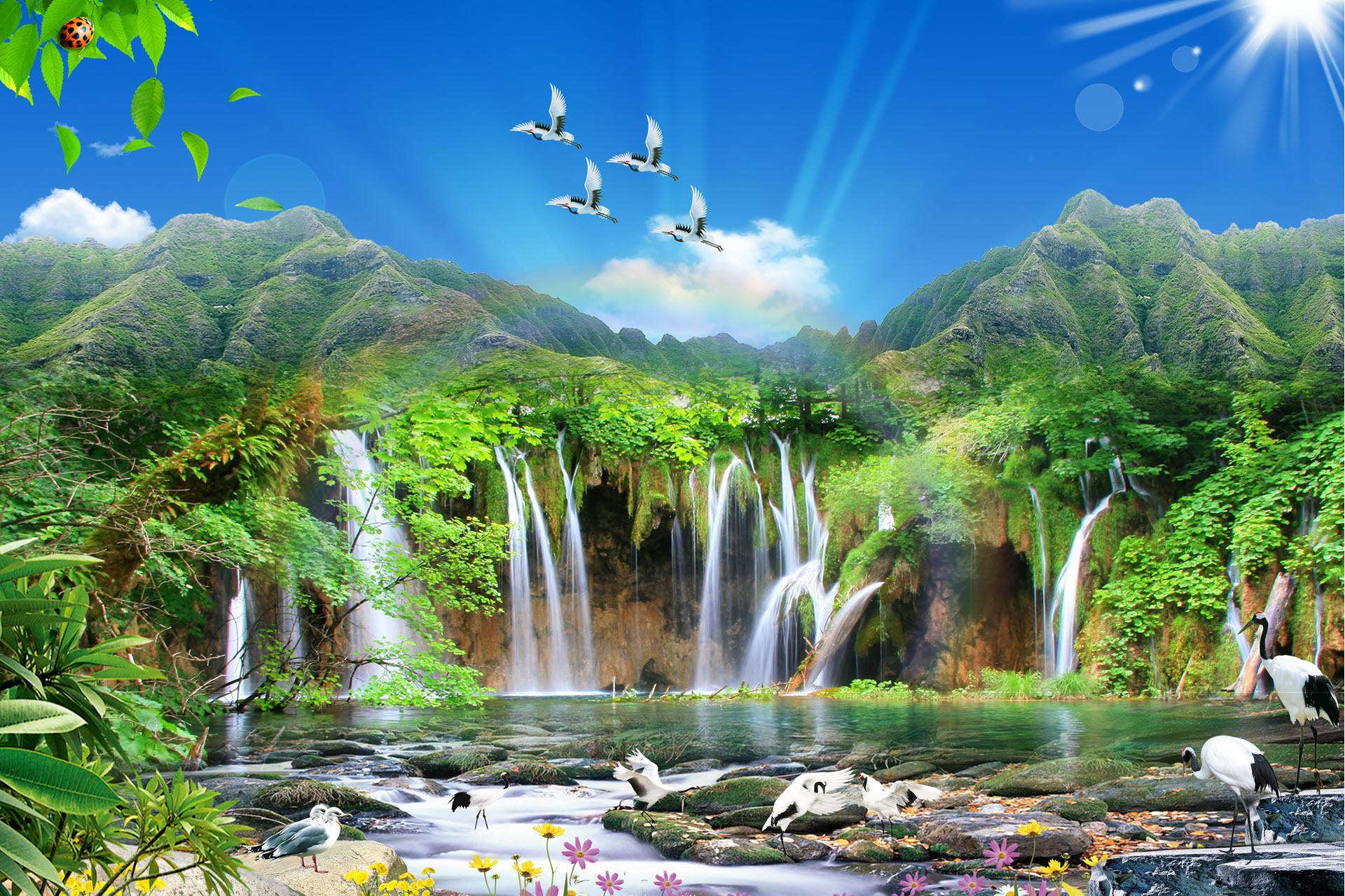 Bộ sưu tập hình nền phong thủy mệnh Mộc cho điện thoại di động