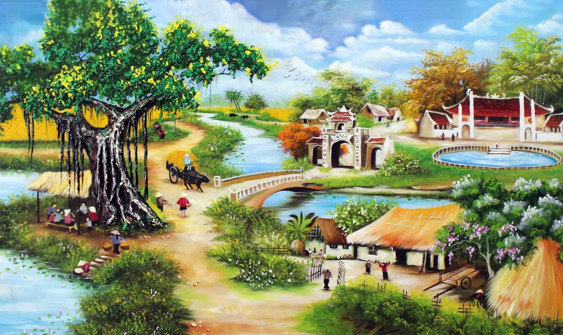 Bộ sưu tập hình nền phong thủy Mệnh Mộc Full HD
