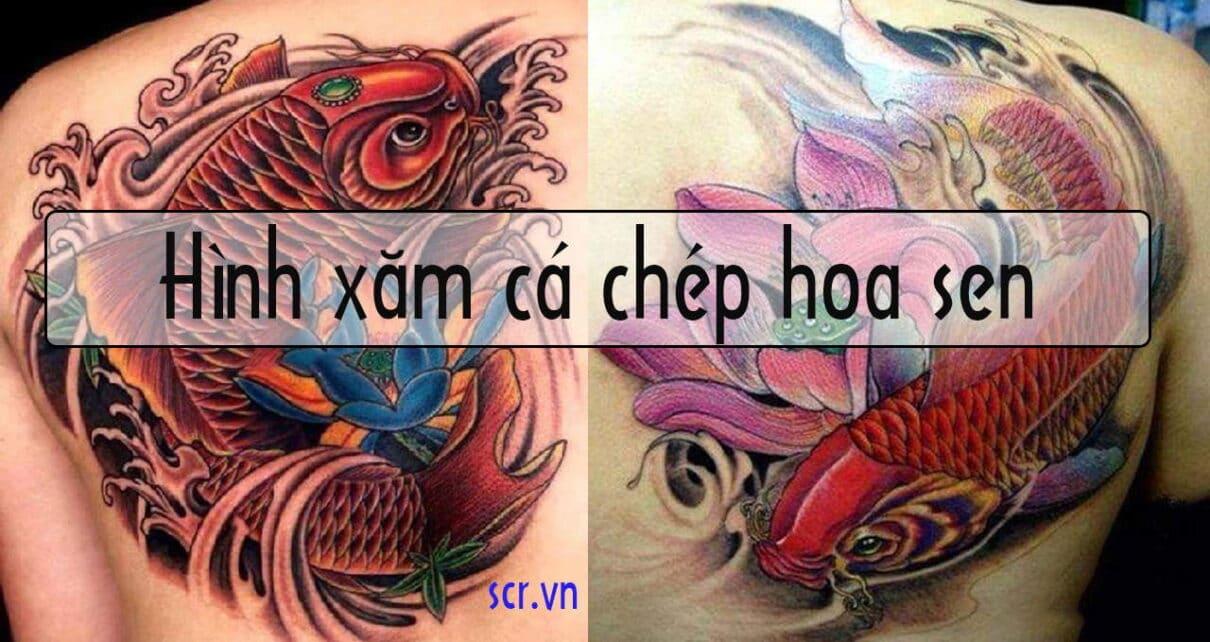 Hình Xăm Cá Chép Vượt Vũ Môn Ở Tay