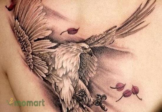 Ý nghĩa hình xăm đại bàng đẹp cho nữ nam
