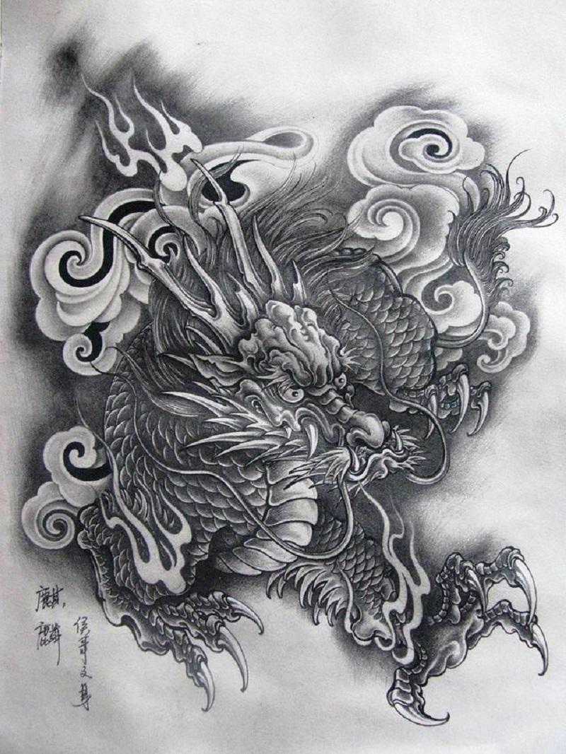 Ý nghĩa hình xăm kỳ lân và lưu ý sau khi xóa hình xăm