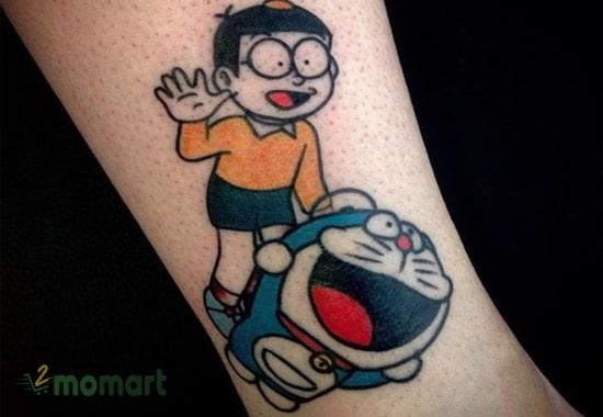 Không thể cưỡng lại sự đáng yêu của hình tattoo cặp bạn cùng tiến này