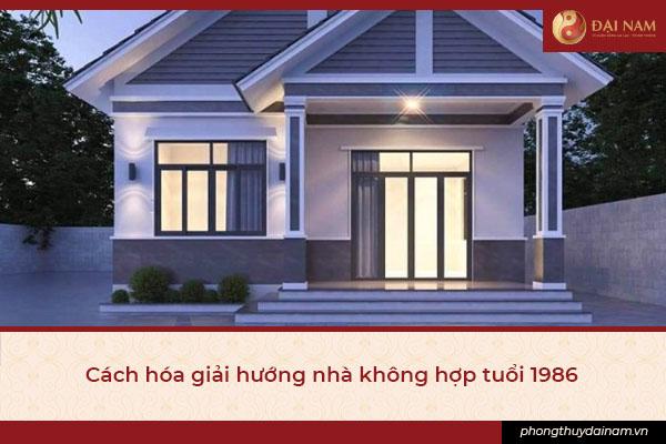 Cách hóa giải hướng nhà không phù hợp với tuổi 1986