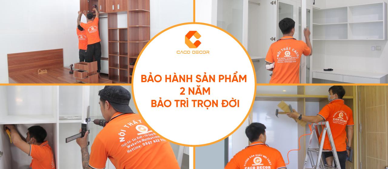 Thi công nội thất Caco