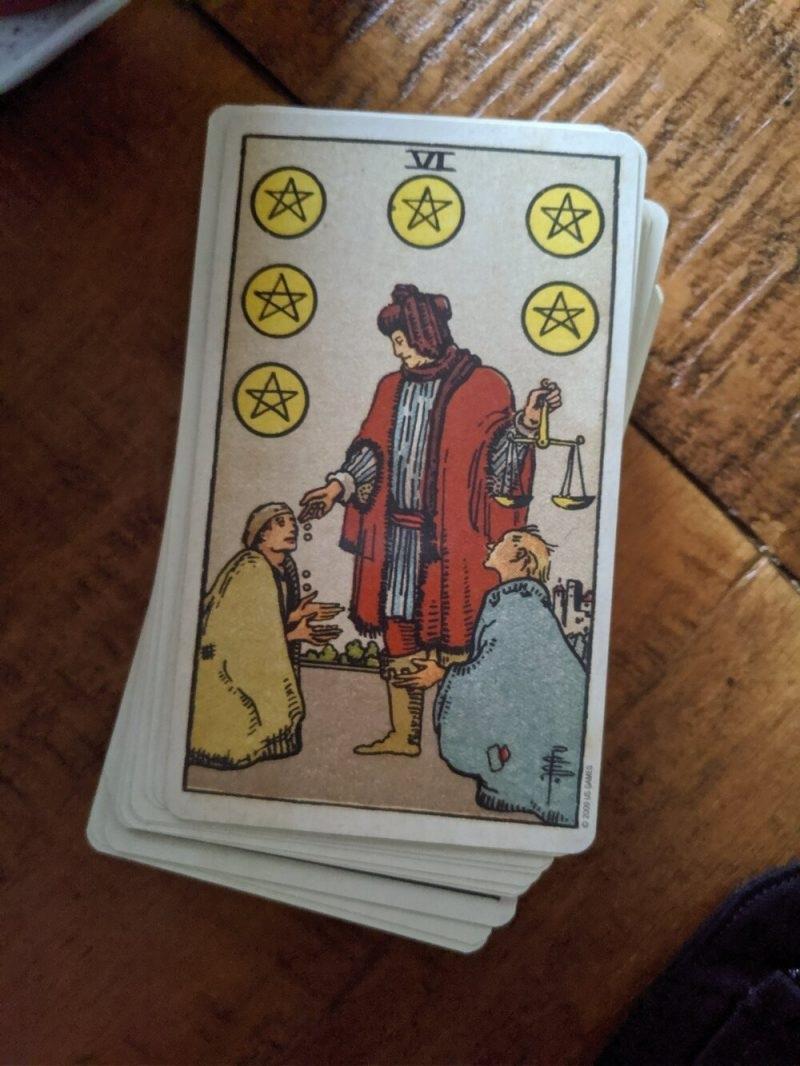 6 of Pentacles