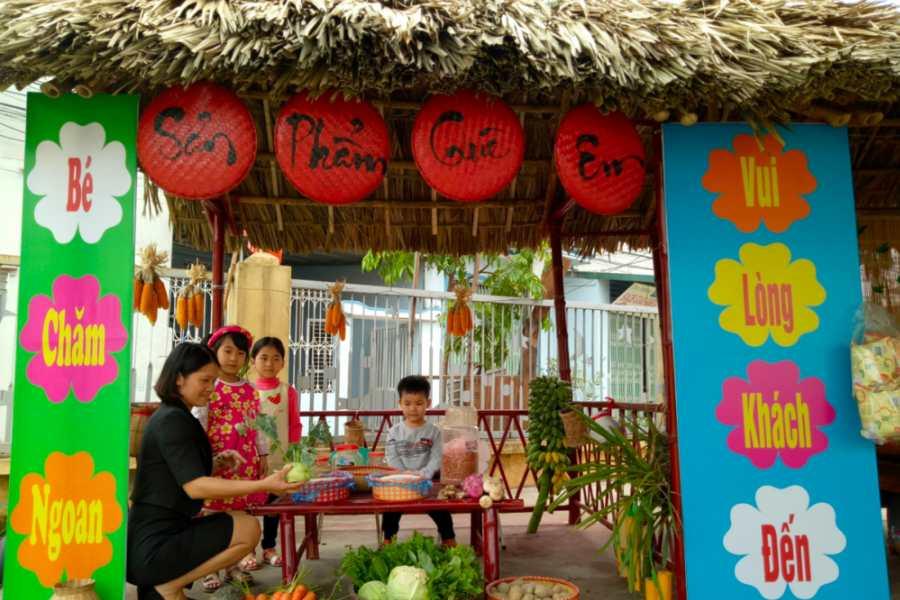 Cần phải đảm bảo sự an toàn cho trẻ khi dựng cổng