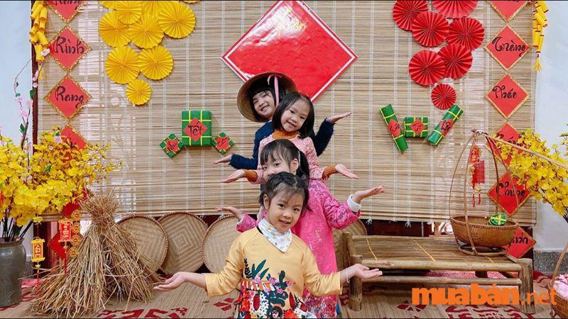 15+ Ý tưởng trang trí tết mầm non đẹp nhất 2024