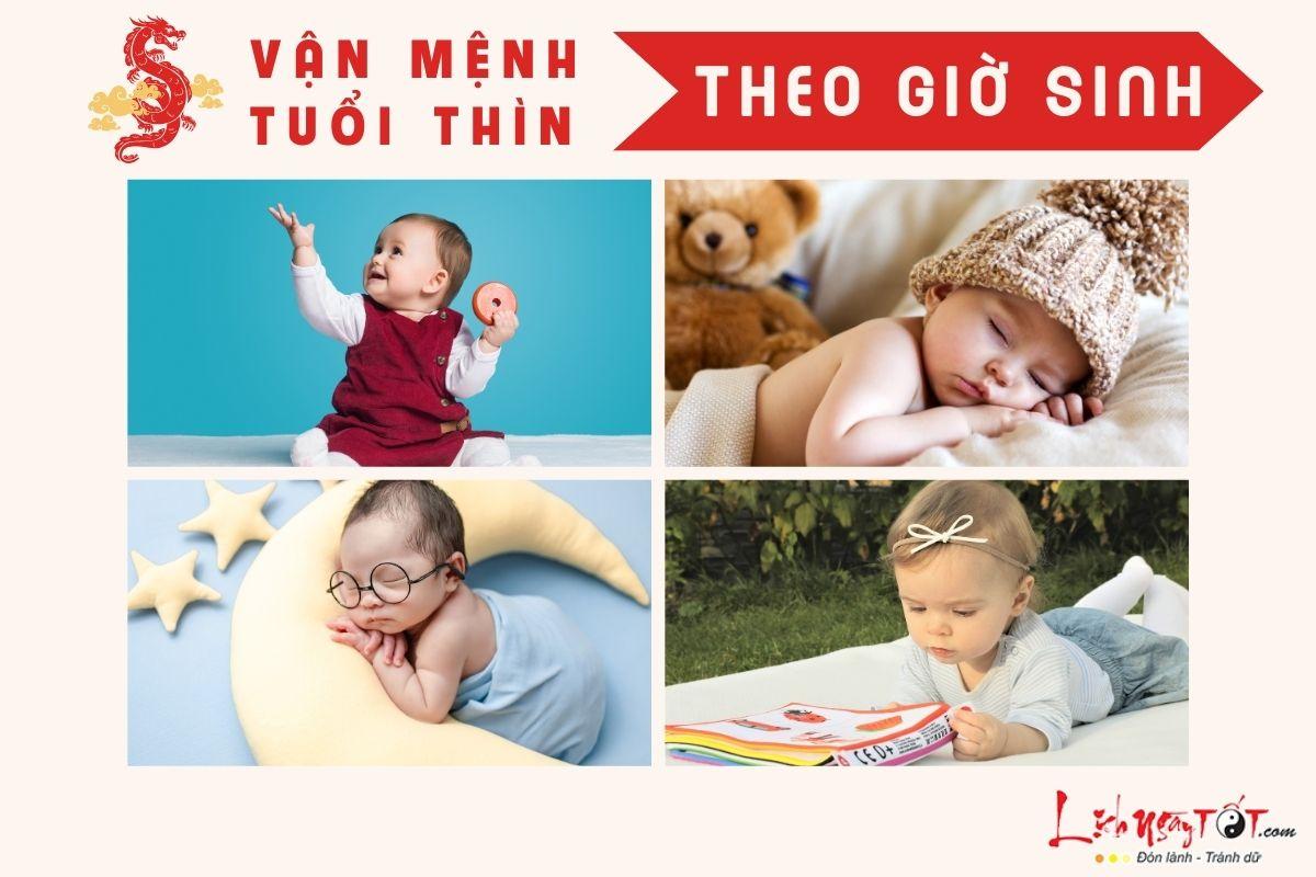 Van menh tuoi Thin theo gio sinh