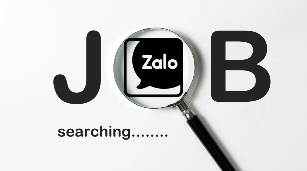 tìm việc trên zalo